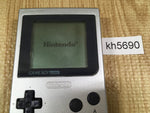 KH5690 Tested Working - GameBoy Pocket Silver Game Boy Console Japan