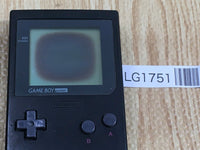 LG1751 With Defects - GameBoy Pocket Black Game Boy Console Japan