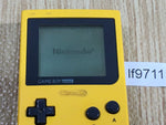 LF9711 With Defects - GameBoy Pocket Yellow Game Boy Console Japan