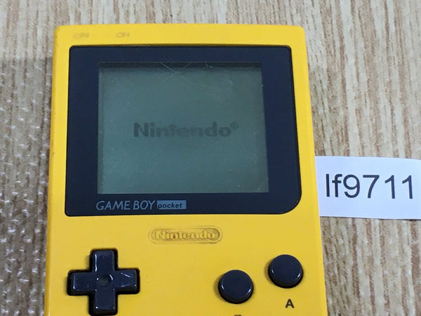 LF9711 With Defects - GameBoy Pocket Yellow Game Boy Console Japan