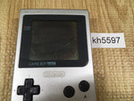 KH5597 With Defects - GameBoy Pocket Silver Game Boy Console Japan
