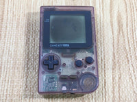 LF9611 With Defects - GameBoy Pocket Clear Purple Console Japan
