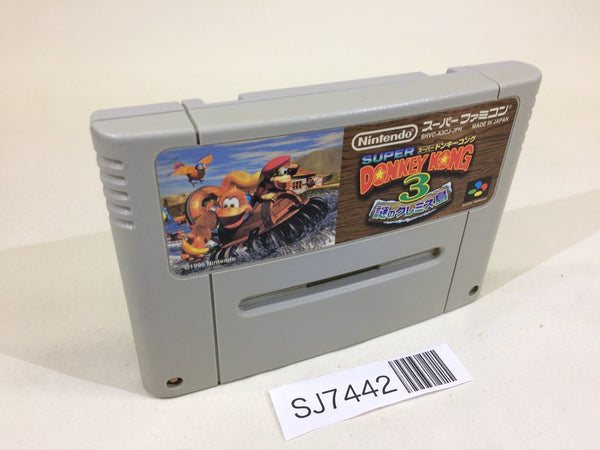 SJ7442 Super Donkey Kong Country 3 SNES Super Famicom Japan