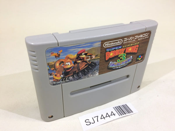 SJ7444 Super Donkey Kong Country 3 SNES Super Famicom Japan