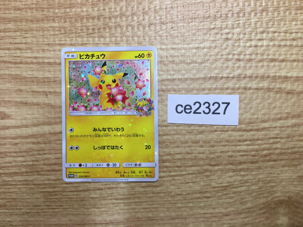 CE2327 Pikachu PROMO PROMO 224/SM-P Pokemon Card TCG Japan