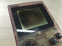 LF9611 With Defects - GameBoy Pocket Clear Purple Console Japan
