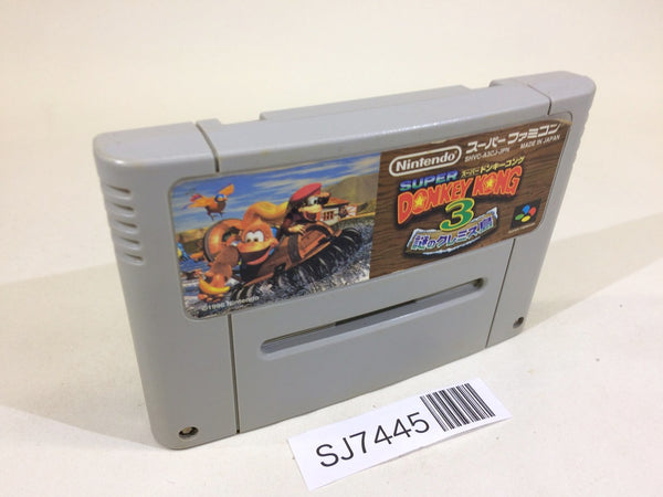 SJ7445 Super Donkey Kong Country 3 SNES Super Famicom Japan