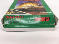 DK6209 Taisengata Daisenryaku G BOXED Sega Game Gear Japan