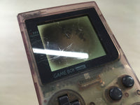 LF9611 With Defects - GameBoy Pocket Clear Purple Console Japan