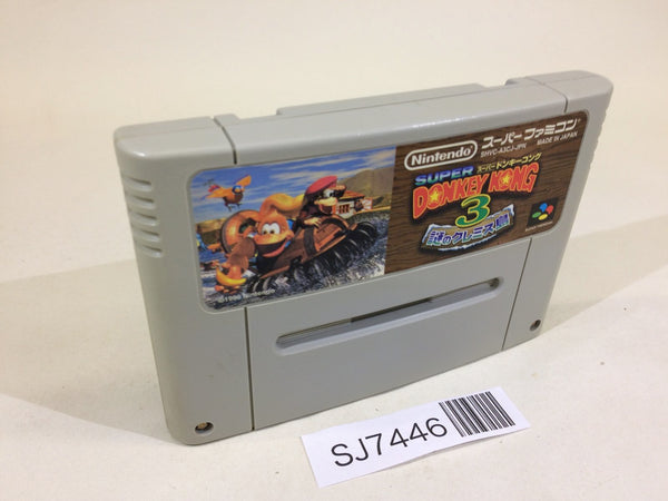 SJ7446 Super Donkey Kong Country 3 SNES Super Famicom Japan