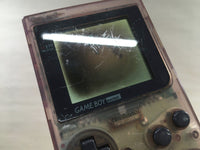LF9611 With Defects - GameBoy Pocket Clear Purple Console Japan