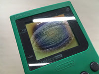 LG1913 With Defects - GameBoy Pocket Green Game Boy Console Japan