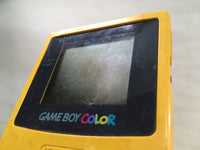 LG2401 Plz Read Item Condi GameBoy Color Yellow Game Boy Console Japan