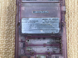 LF9611 With Defects - GameBoy Pocket Clear Purple Console Japan