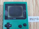 LF9219 With Defects - GameBoy Pocket Green Game Boy Console Japan