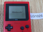 LG1025 Tested Working - GameBoy Pocket Red Game Boy Console Japan