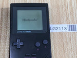 LG2113 Tested Working - GameBoy Pocket Black Game Boy Console Japan