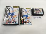 DK7196 Sonic The Hedgehog 2 BOXED Mega Drive Genesis Japan