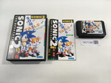 DK7196 Sonic The Hedgehog 2 BOXED Mega Drive Genesis Japan
