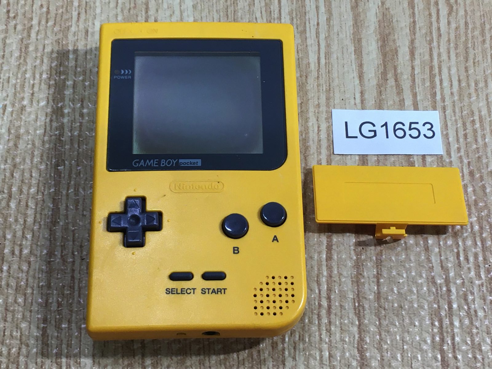 ジャンク 】 Nintendo ゲームボーイポケット イエロー 動作確認