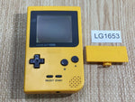 LG1653 Not Working - GameBoy Pocket Yellow Game Boy Console Japan