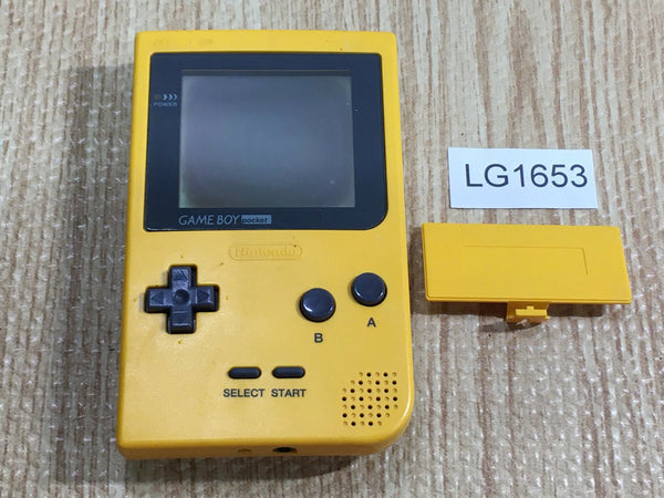 LG1653 Not Working - GameBoy Pocket Yellow Game Boy Console Japan