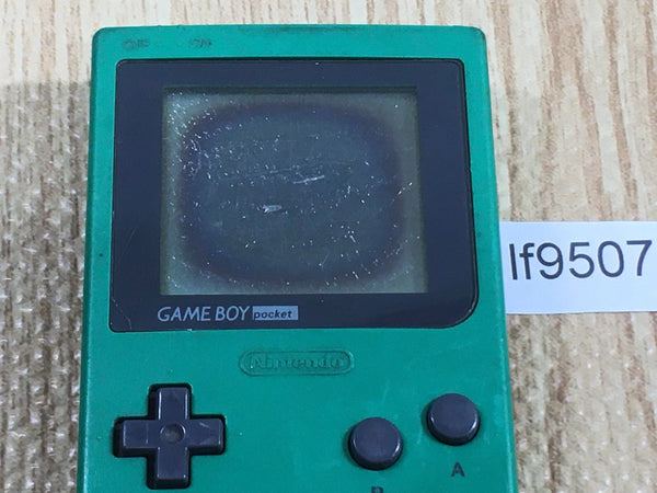 LF9507 With Defects - GameBoy Pocket Green Game Boy Console Japan