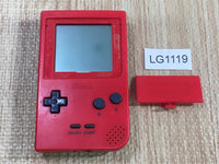 LG1119 Not Working - GameBoy Pocket Red Game Boy Console Japan
