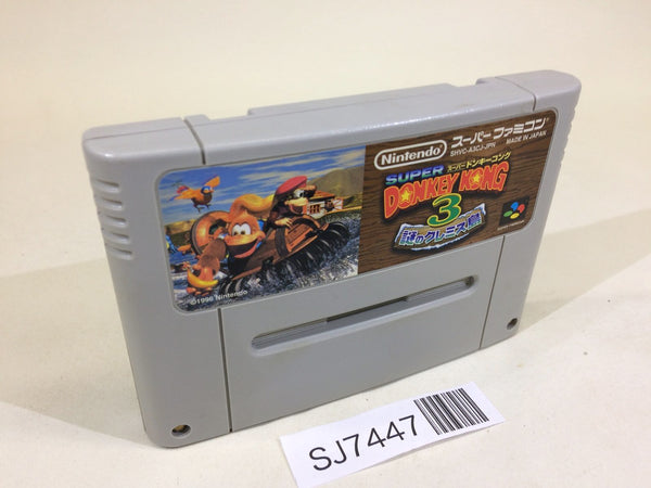 SJ7447 Super Donkey Kong Country 3 SNES Super Famicom Japan