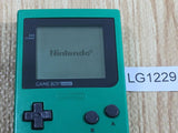 LG1229 Tested Working - GameBoy Pocket Green Game Boy Console Japan
