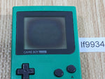 lf9934 Plz Read Item Condi GameBoy Pocket Green Game Boy Console Japan