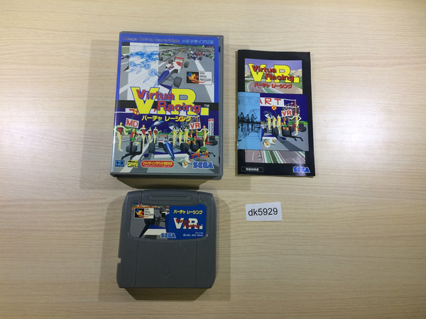 DK5929 Virtua Racing BOXED Mega Drive Genesis Japan