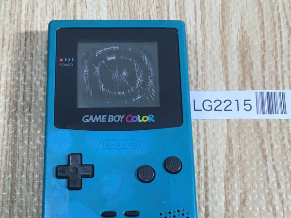 LG2215 Plz Read Item Condi GameBoy Color Blue Game Boy Console Japan