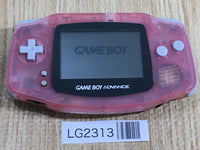 LG2313 Plz Read Item Condi GameBoy Advance Milky Pink Game Boy Console Japan
