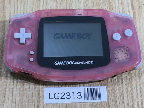 LG2313 Plz Read Item Condi GameBoy Advance Milky Pink Game Boy Console Japan