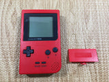 KH6075 Tested Working - GameBoy Pocket Red Game Boy Console Japan