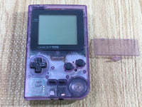 LF9712 Tested Working - GameBoy Pocket Clear Purple Game Boy Console Japan