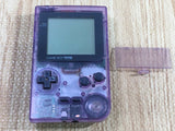 LF9712 Tested Working - GameBoy Pocket Clear Purple Game Boy Console Japan