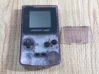 LG2578 Plz Read Item Condi GameBoy Color Clear Purple Game Boy Console Japan