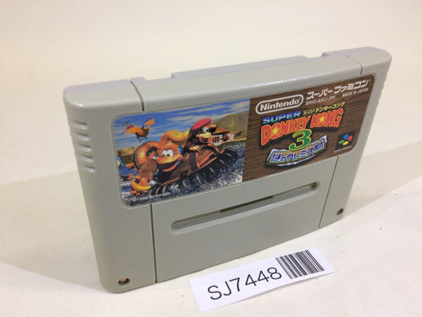 SJ7448 Super Donkey Kong Country 3 SNES Super Famicom Japan