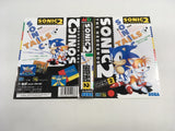 DK7196 Sonic The Hedgehog 2 BOXED Mega Drive Genesis Japan