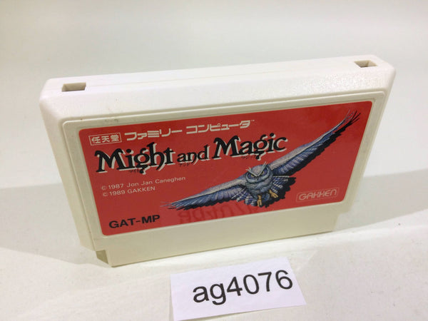 AG4076 Might and Magic NES Famicom Japan