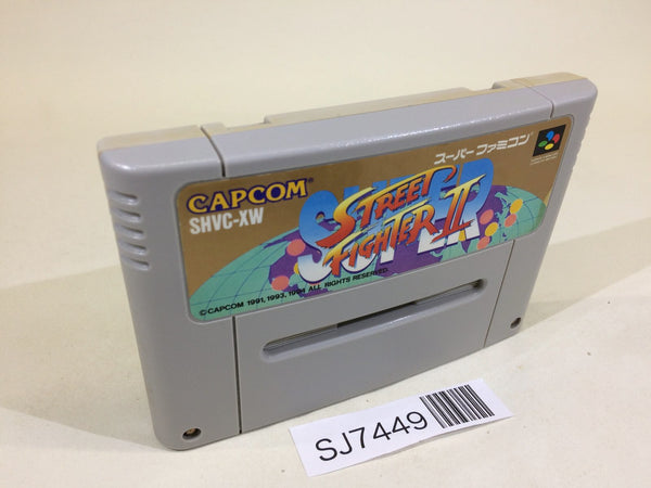 SJ7449 Super Street Fighter II 2 SNES Super Famicom Japan