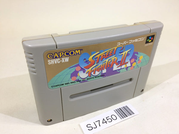 SJ7450 Super Street Fighter II 2 SNES Super Famicom Japan