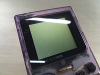 LF9712 Tested Working - GameBoy Pocket Clear Purple Game Boy Console Japan