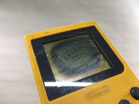 LG1319 With Defects - GameBoy Pocket Yellow Game Boy Console Japan