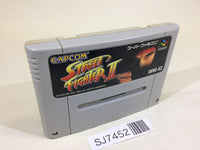 SJ7452 Street Fighter II 2 SNES Super Famicom Japan