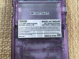 LF9712 Tested Working - GameBoy Pocket Clear Purple Game Boy Console Japan