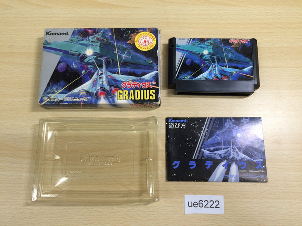 UE6222 Gradius Nemesis BOXED NES Famicom Japan