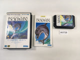 DK5728 Ecco the Dolphin BOXED Mega Drive Genesis Japan